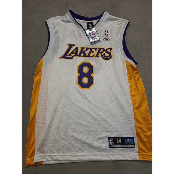 kobe bryant jersey number 8 white